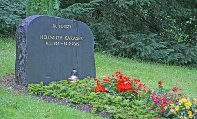 Grab von Hellmuth Karasek