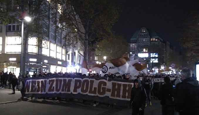Polizeigesetz Demo