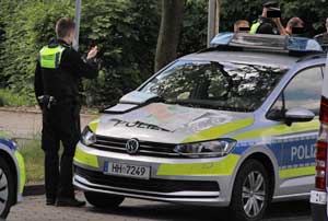 Polizei-Einsatz in Hamburg