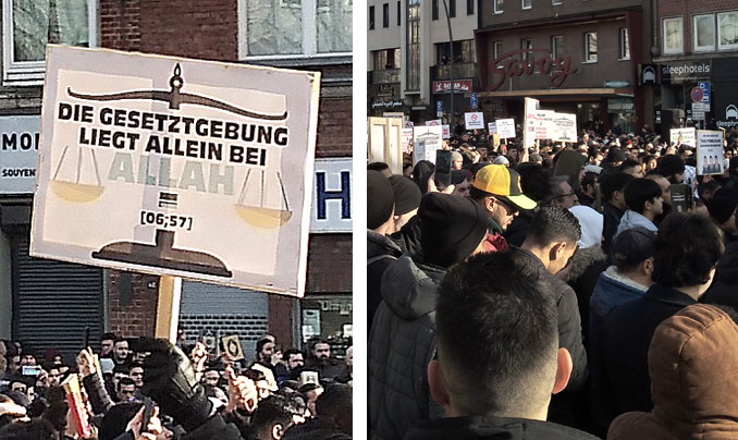 Islamisten-Demo-Hamburg